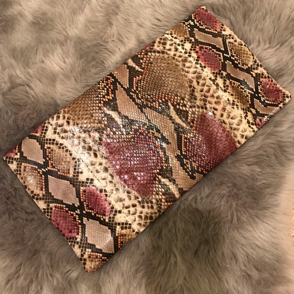 Katja Tamara Genuine Python Clutch - Picture 3 of 8